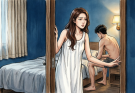 For three years, he refused me. Then I heard a man’s voice in my mother-in-law’s room. What I saw froze me.”