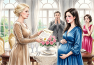 He Invited His Mistress to Dinner at the Mansion, But His Mother Handed the Deed to His Pregnant Wife Before Dessert