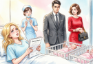 After I gave birth to our triplets, my husband walked into my hospital room with his mistress