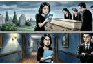 As the house was left behind, my cell phone vibrated for the last time that night. The message read